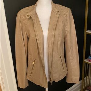 Calvin Klein Faux Leather Jacket
